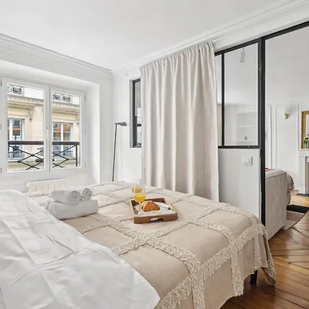 Apartment Bnbnook - Bright 1br By Louvre & Tuileries Gardens