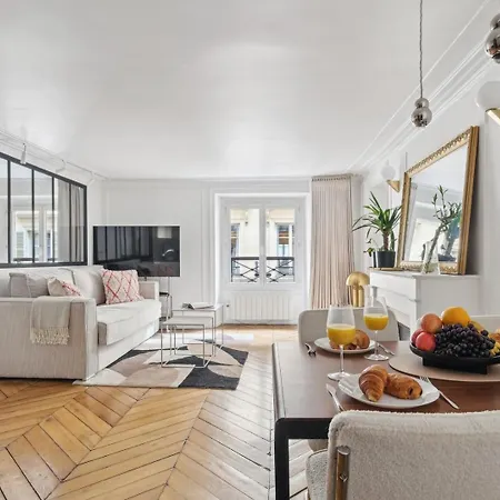 Bnbnook - Bright 1br By Louvre & Tuileries Gardens Parigi