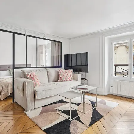 Bnbnook - Bright 1br By Louvre & Tuileries Gardens *
