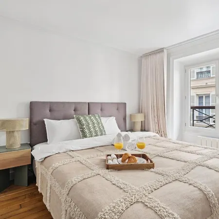 Bnbnook - Bright 1br By Louvre & Tuileries Gardens *